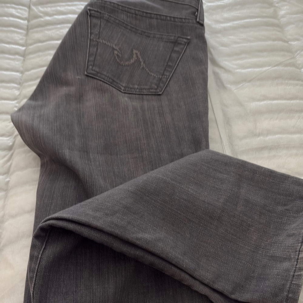 Ag Adriano Goldschmied Gray Bootcut Jeans